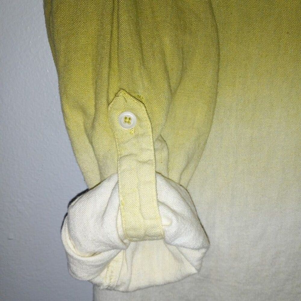 J Jason Wu X-Small Dip Dye Button Front Blouse-Li… - image 5